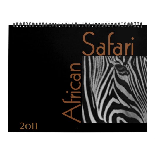 African Safari Calendar Kalender (Hoes)