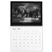 African Safari Calendar Kalender (Mar 2027)