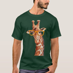 African Safari Dierenvriend Funny Cool Giraffe T-shirt