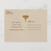 African Safari Elephant Bewaar de Datum Aankondigingskaart (Achterkant)