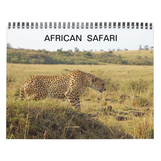 AFRICAN SAFARI KALENDER (Hoes)