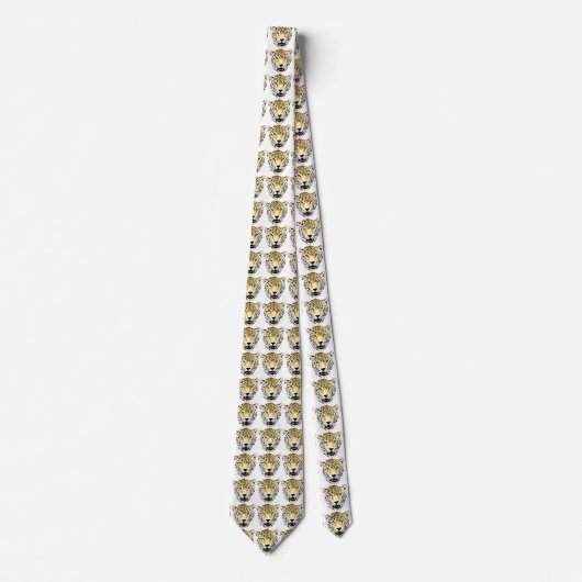 African Safari Leopard Stropdas (Voorkant)