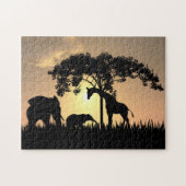 African Safari Puzzle Legpuzzel (Horizontaal)