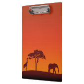 African Safari Silhouette - Klembord (Links)