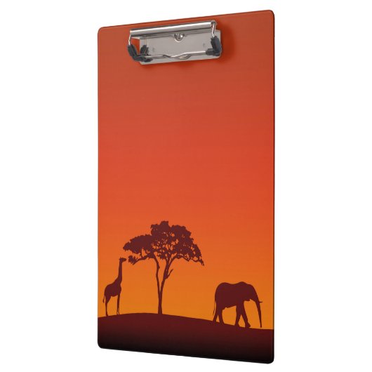 African Safari Silhouette - Klembord (Links)