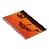 African Safari Silhouette - notebook Notitieboek (Rechterzijde)