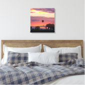 African Safari Sunset Animal Canvas Afdruk (Insitu (Slaapkamer))
