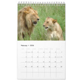 African Safari - WILDLIFE Calendar 2014 Single Pg. Kalender (Feb 2026)