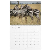 African Safari WILDLIFE Calendar (Twee pagina's) Kalender (Jan 2026)
