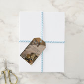 African Safari Wildlife Gift Label Cadeaulabel (Met Touw)