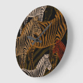 African Safari: Zebra  ontwerp Grote Klok (Hoek)