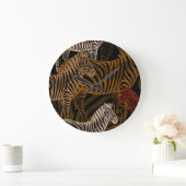 African Safari: Zebra  ontwerp Grote Klok (Huis)