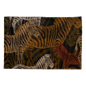 African Safari: Zebra ontwerp Kussensloop (Achterkant)
