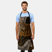 African Safari: Zebra  ontwerp Schort (Gedragen)