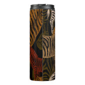 African Safari: Zebra ontwerp Thermosbeker (Achterkant)