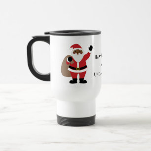 African Santa Thermal Tumbler Travel Mug Reisbeker