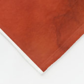 African Serengheti Sunset - Alcohol ink art Fleece Deken (Hoek)