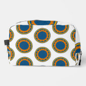 African Shweshwe Toilettasje (Voorkant)