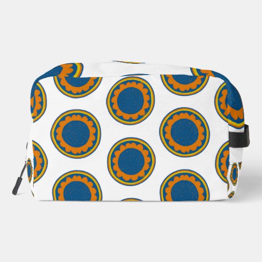 African Shweshwe Toilettasje (Achterkant)