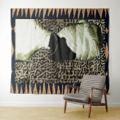 African Soul Art Print Wandkleed (In Situ (horizontaal))