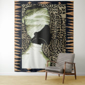 African Soul Art Print Wandkleed (In situ)