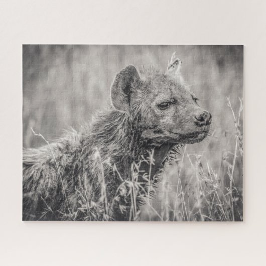 African Spotted Hyena Legpuzzel (Horizontaal)
