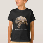 African spurred tortoise t-shirt (Voorkant)