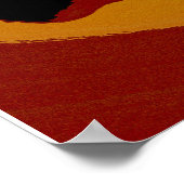 African Sunset Elephants Poster (Hoek)