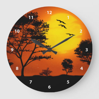 African Sunset Grote Klok
