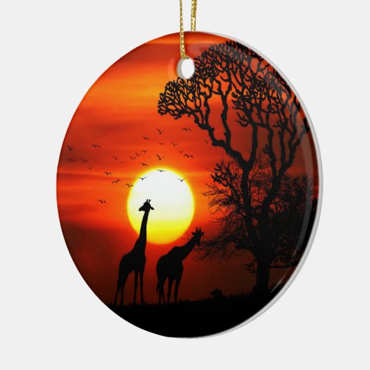 African Sunset Ornament (Links)