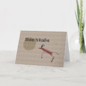 African Swahili Happy Birthday Kaart (Voorkant)