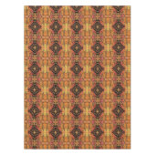 African Tableclotch meisje en Giraffe vrienden Tafelkleed (Voorkant)