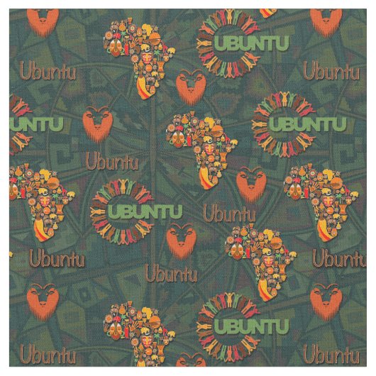African Tapestry Ubuntu Repat Stof (Close Up)