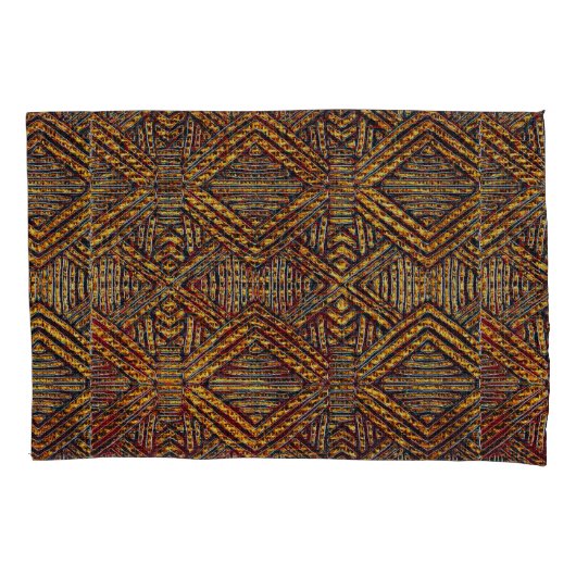 African Textile Vibes – Hoesje voor kussens met ru Kussensloop (Voorkant)