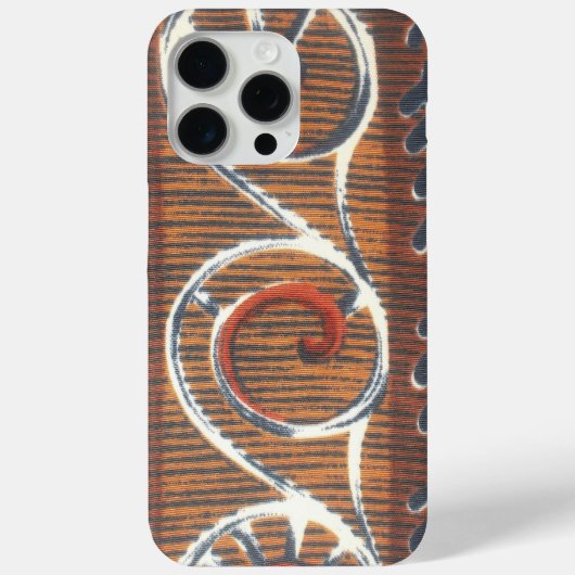 African  Traditional Colours Motif Design Case-Mate iPhone Case (Achterkant)