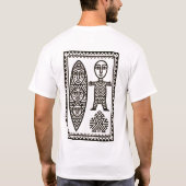 African_Tribal_Art_Echoes. T-shirt (Achterkant)