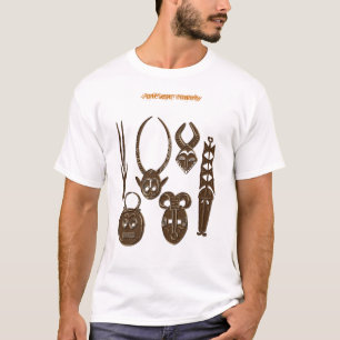 AFRICAN TRIBAL ART T-shirts & Topjes