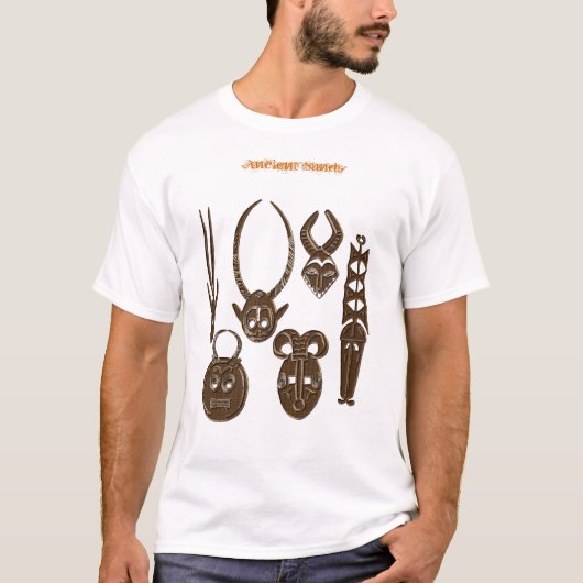 AFRICAN TRIBAL ART T-shirts & Topjes (Voorkant)