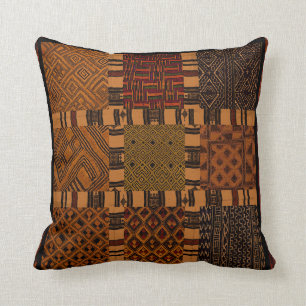 African Tribal Collage Pillow-kussen Kussen