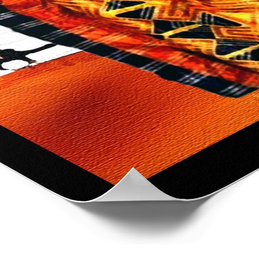 African Tribal Desert Queen Poster (Hoek)