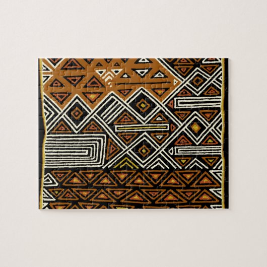 African Tribal Kuba Design Legpuzzel (Horizontaal)