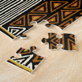 African Tribal Kuba Design Legpuzzel (Zijkant)