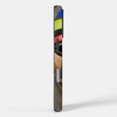 African Tribal  Mask Geometric Symbolism Case-Mate iPhone Case (Achterkant / Rechts)