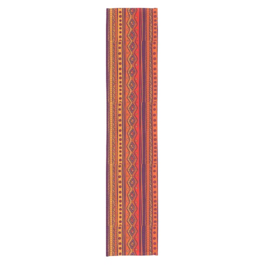 African Tribal Pattern Party Korte Tafelloper (Voorkant)