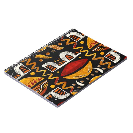 African Tribal Print Notitieboek (Linkerzijde)