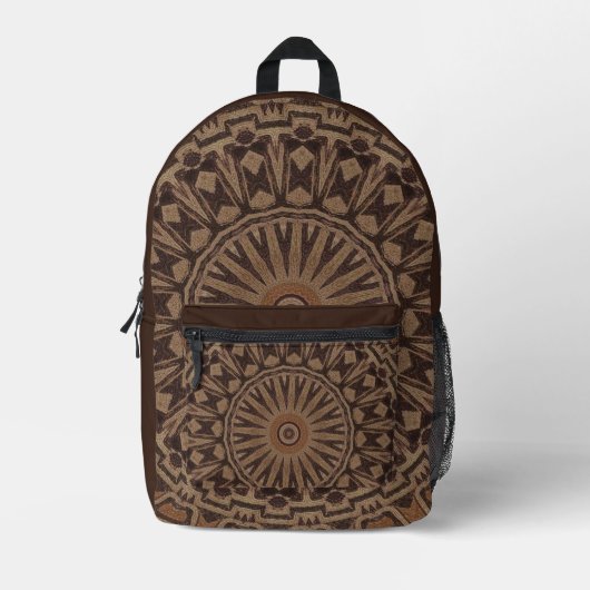 African Tribal Print Rugzak (Voorkant)
