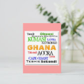 African_Urban Custom Briefkaart (Staand voorkant)