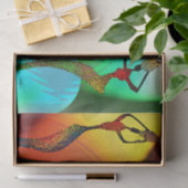 African Vase Confetti Celebration Tissuepapier (Geschenk)