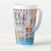 African Village Latte Mok (Rechterhoek)