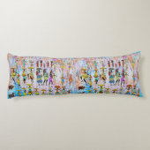 African Village Lichaamskussen (Achterkant)